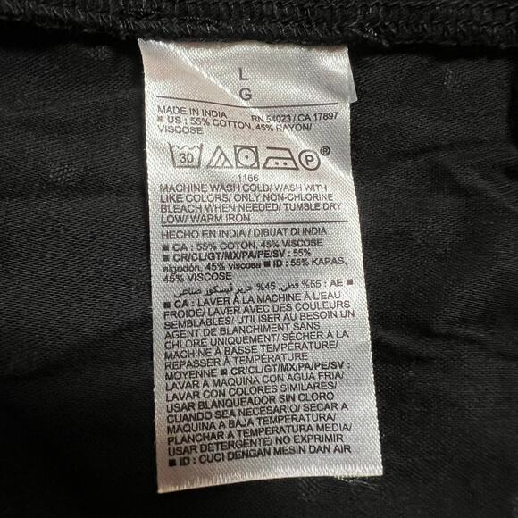 Old Navy V-Neck Clip Dot Mini Swing Dress Size Large NEW LBD Minimalist Casual - Picture 10 of 12